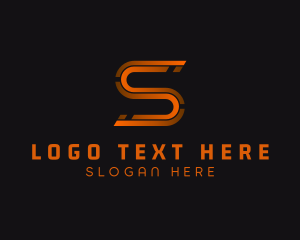 Firm - Modern Tech Business Letter S logo design