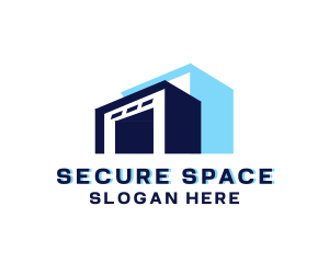 Storage - Industrial Storage  Warehouse logo design