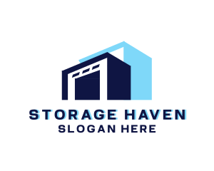 Warehouse - Industrial Storage  Warehouse logo design