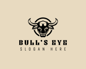 Ox Bull Horn logo design