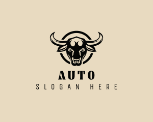 Bufallo - Ox Bull Horn logo design