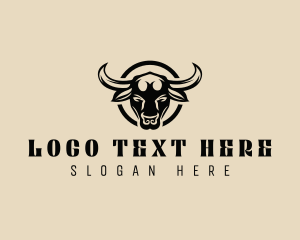 Ox Bull Horn Logo