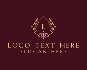 Gold - Luxury Boutique Ornament logo design