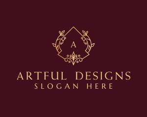 Luxury Boutique Ornament logo design