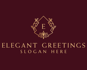 Luxury Boutique Ornament logo design