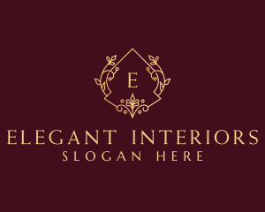 Luxury Boutique Ornament logo design