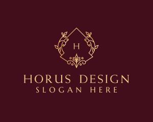 Luxury Boutique Ornament logo design