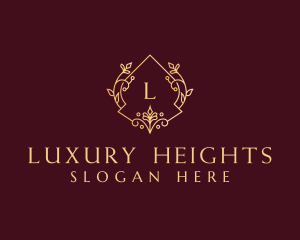 Luxury Boutique Ornament logo design