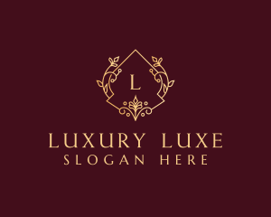 Luxury Boutique Ornament logo design