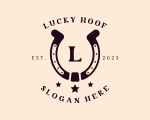 Horseshoe - Horseshoe Rodeo Cowboy logo design