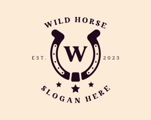 Ranch - Horseshoe Ranch Rodeo logo design