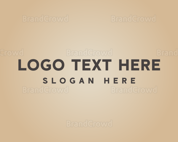 Simple Startup Brand Logo