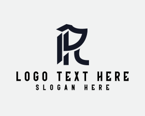 Lettermark - Gothic Tattoo Letter R logo design