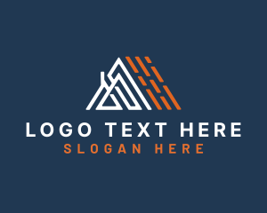 Architecture - Home Roofing Renovation logo design