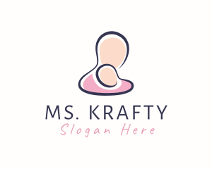 Parent Mother Baby  Logo