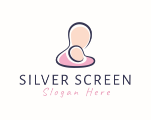 Abstract - Parent Mother Baby logo design