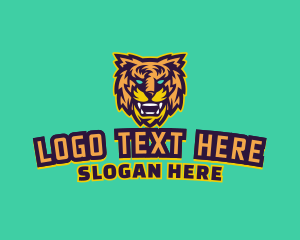 Tiger - Gamier Wild Cougar logo design