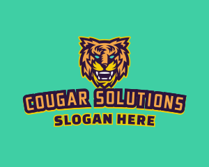 Gamier Wild Cougar logo design