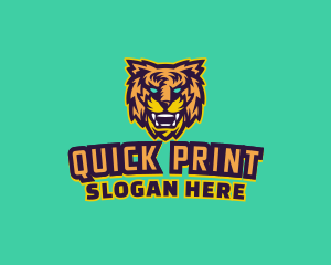 Gamier Wild Cougar logo design