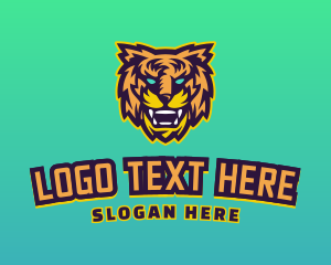 Wild - Gaming Wild Cougar Mascot logo design