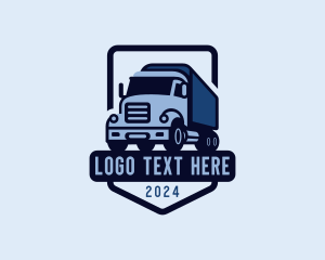 Shipping Truck Vehicle Logo