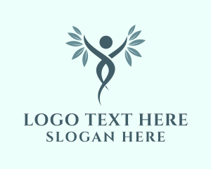 Human Leaf Wellness  Logo