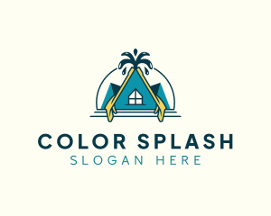 House Cleaning Pressure Wash logo design