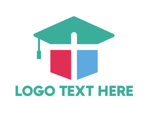School - Religion Christian Theology logo design
