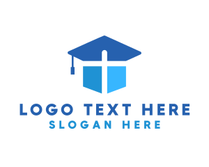Elementary School - Religion Christian Theology logo design