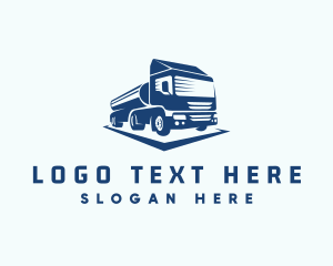 Oil Tanker Truck Logo