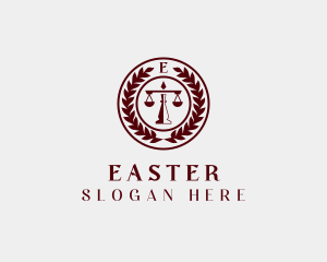 Legal Scales Attorney Logo
