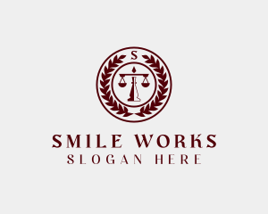 Legal Scales Attorney Logo