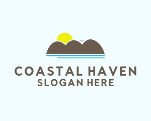 Bay - Ocean Hill Sunset logo design