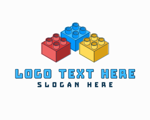 Toy - Toy Blocks Bricks logo design