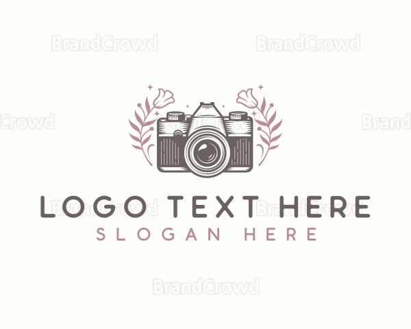 Floral Wedding Photography Logo