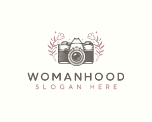 Photographer - Floral Wedding Photography logo design