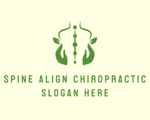 Eco Back Massage logo design