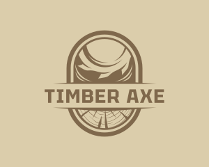 Sawmill Woodwork Tool logo design