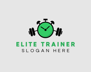 Fitness Gym Time  logo design