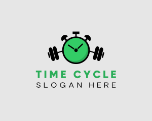 Fitness Gym Time  logo design