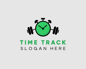 Fitness Gym Time  logo design