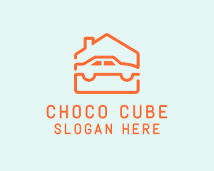 Mobile - House Car Garage logo design