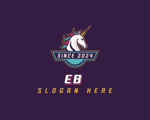 Creature - Gaming Unicorn Streamer logo design
