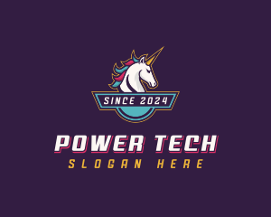 Transgender - Gaming Unicorn Streamer logo design