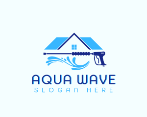 Pressure Wash Cleaner logo design