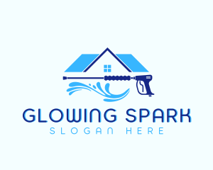 Shine - Pressure Wash Cleaner logo design