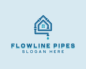 Pipe Plumbing Plumber logo design