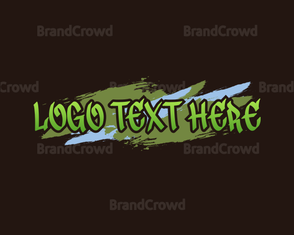 Graffiti Artist Wordmark Logo