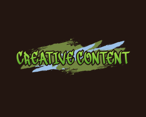Content - Graffiti Artist Wordmark logo design