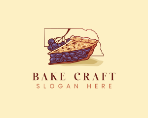 Raisin Pie Baking logo design